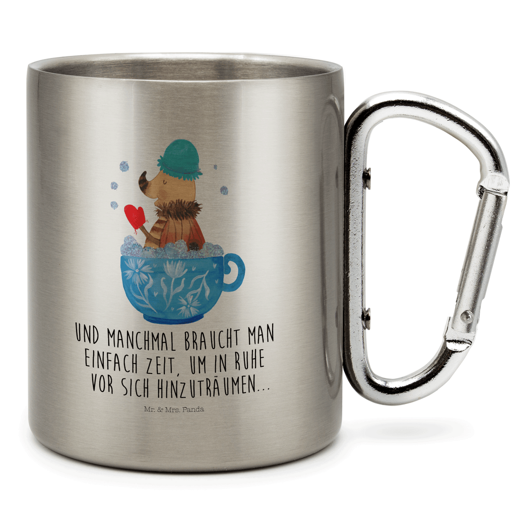 Edelstahlbecher Nachtfalter Schaumbad Edelstahltasse, Karabiner, Edelstahlbecher, Outdoor, Camping, Tasse, Becher, Tiermotive, Gute Laune, lustige Sprüche, Tiere, Nachtfalter, Schaumbad, Badezimmer, Bad, WC, Badezimmerdeko, Baden, Träumen, verträumt, Ziele, Zeitmanagement