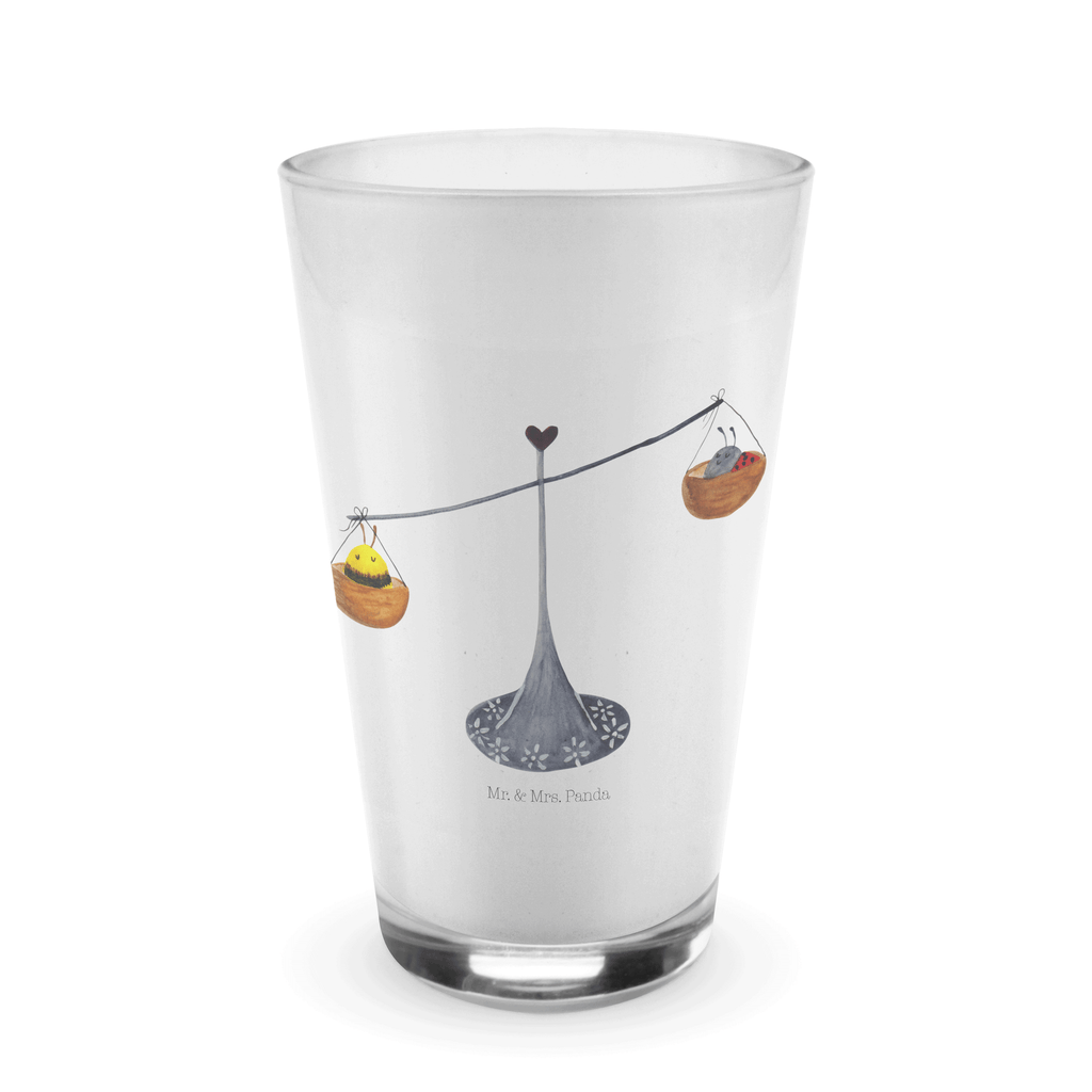Glas Sternzeichen Waage Cappuccino Glas, Glas, Cappuccino Tasse, Latte Macchiato, Tierkreiszeichen, Sternzeichen, Horoskop, Astrologie, Aszendent, Waage, Waage Geschenk, Waage Sternzeichen, Geschenk Oktober, Geschenk September, Geburtstag Oktober, Geburtstag September, Gleichgewicht, Marienkäfer, Hummel, Biene