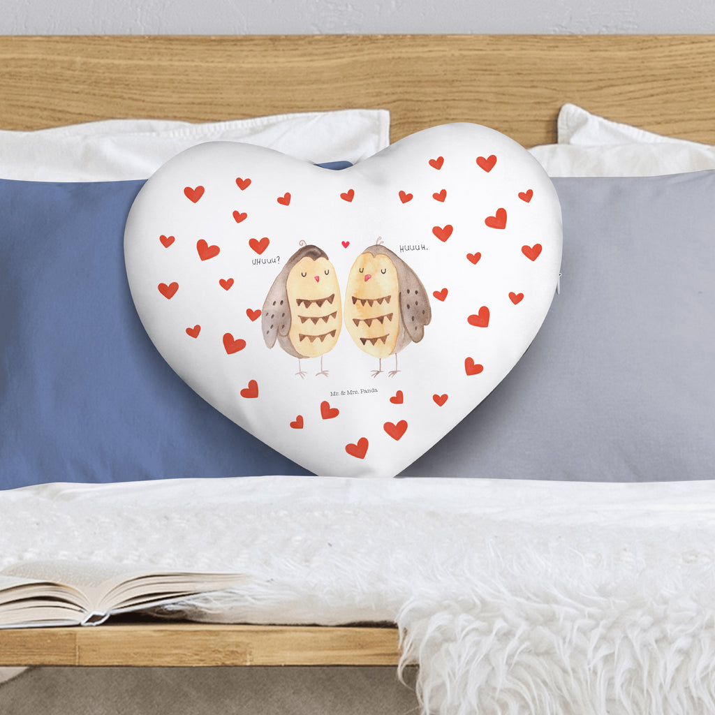 Herzkissen Eule Liebe Eule, Eule Deko, Liebe, Hochzeit Spruch, Owl, All you need is love, Liebe Spruch, Freundin Geschenk, Freund, Wortspiel lustig Kissen, Herzkissen, Herzform, Herz, Dekokissen  Eule