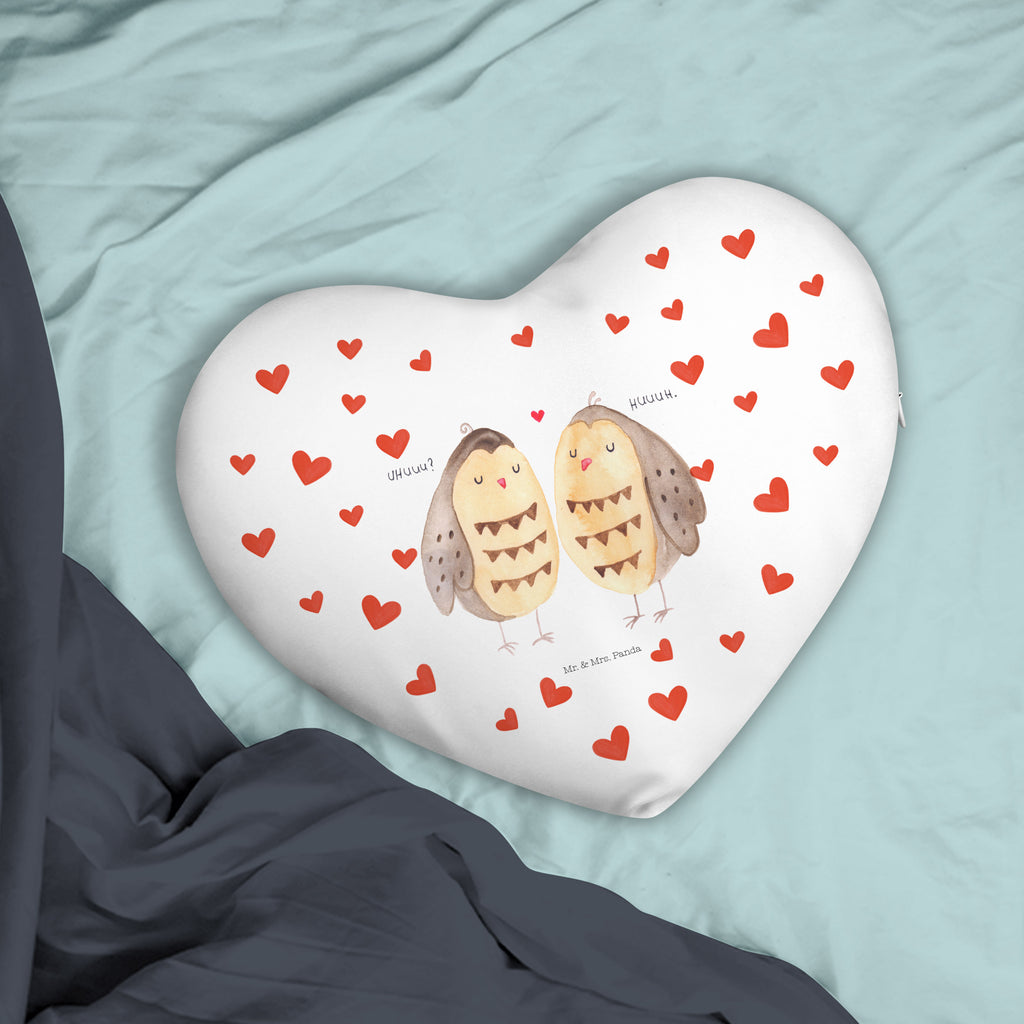 Herzkissen Eule Liebe Eule, Eule Deko, Liebe, Hochzeit Spruch, Owl, All you need is love, Liebe Spruch, Freundin Geschenk, Freund, Wortspiel lustig Kissen, Herzkissen, Herzform, Herz, Dekokissen  Eule