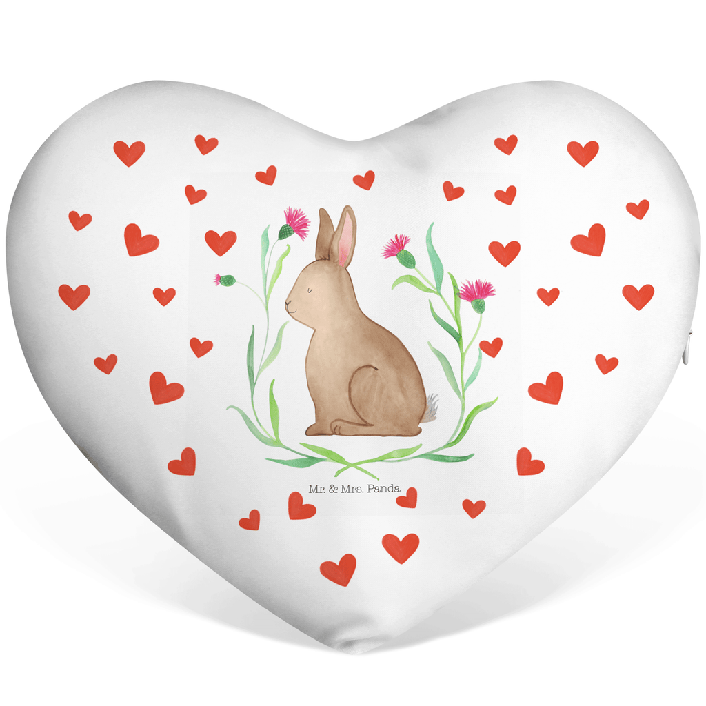 Herzkissen Hase sitzend Kissen, Herzkissen, Herzform, Herz, Dekokissen, Ostern, Osterhase, Ostergeschenke, Osternest, Osterdeko, Geschenk zu Ostern, Frohe Ostern, Ostergrüße, Osterblume, Liebe, Grüße, Hase, Kaninchen
