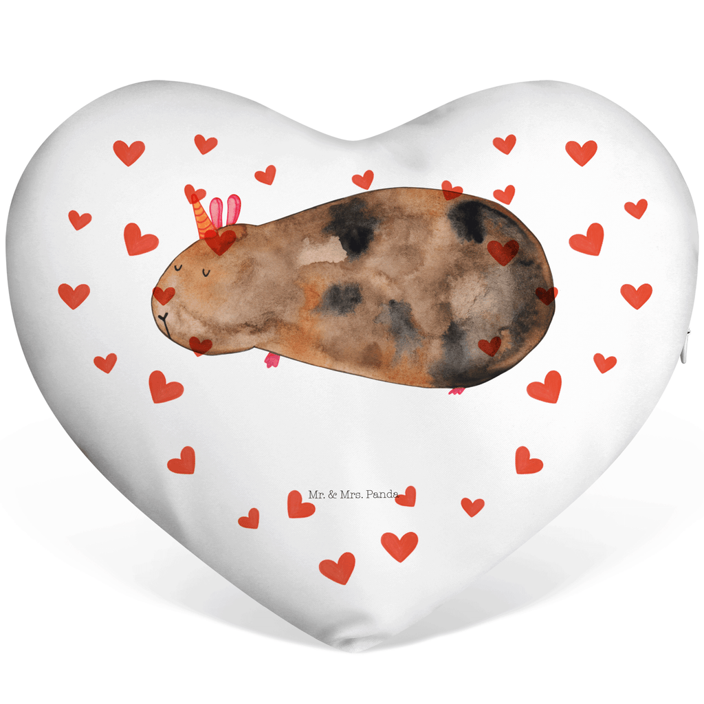 Herzkissen Meerhörnchen Kissen, Herzkissen, Herzform, Herz, Dekokissen, Einhorn, Einhörner, Einhorn Deko, Pegasus, Unicorn, Meerhörnchen, Meericorn, Meerschwein, Meerschweinchen