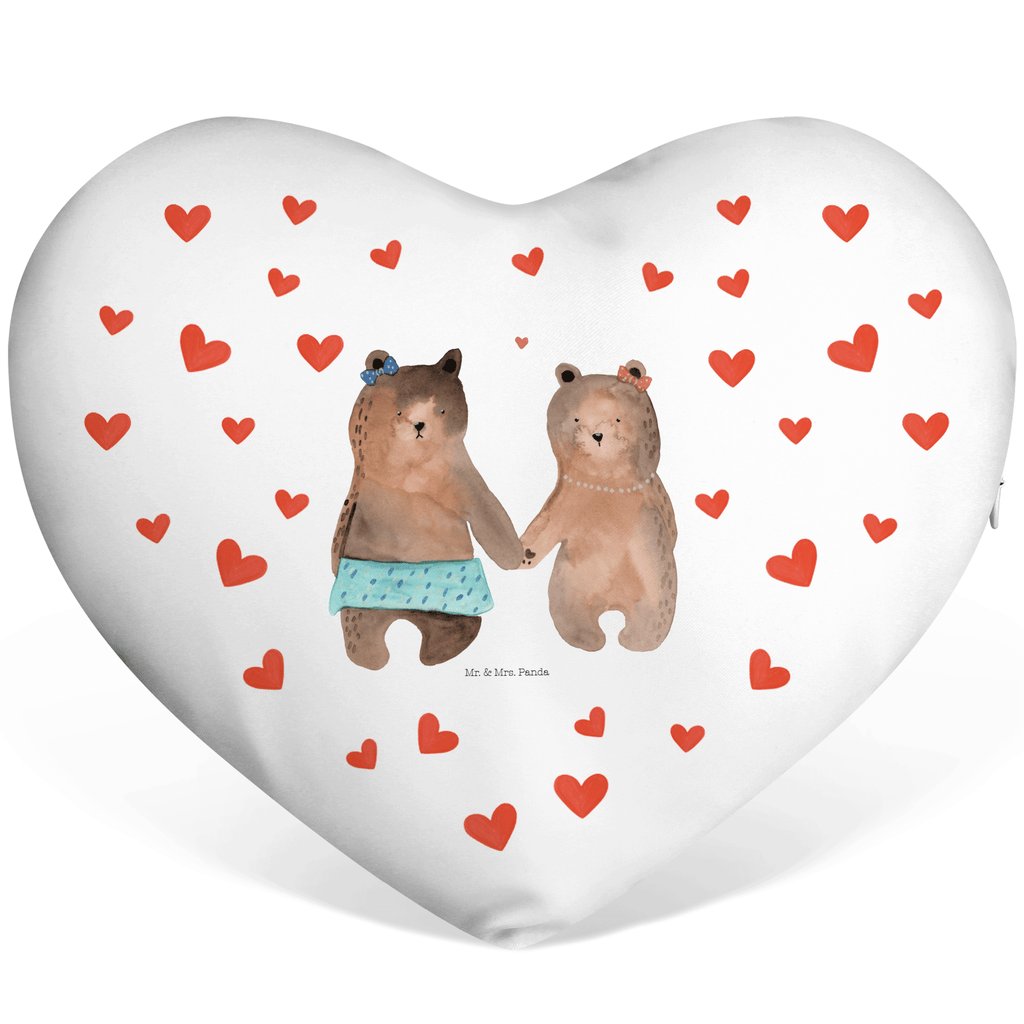 Herzkissen Bär Freundin Kissen, Herzkissen, Herzform, Herz, Dekokissen, Bär, Teddy, Teddybär, Bär Freundin Beste Freund Liebe Liebesbeweis Verliebt Kumpel Kumpeliene