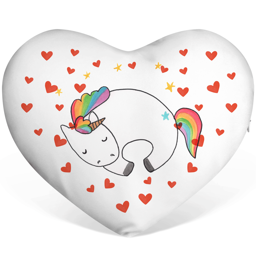 Herzkissen Einhorn Nacht Kissen, Herzkissen, Herzform, Herz, Dekokissen, Einhorn, Einhörner, Einhorn Deko, Pegasus, Unicorn, Träume, Traum, unicorn, Realität, Menschen, Geschenk, Ruhe, Freundin