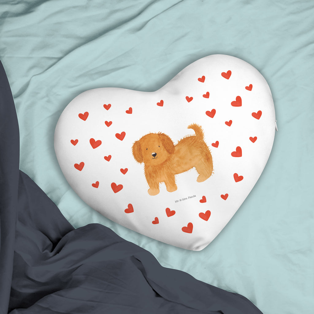 Herzkissen Hund flauschig Kissen, Herzkissen, Herzform, Herz, Dekokissen, Hund, Hundemotiv, Haustier, Hunderasse, Tierliebhaber, Hundebesitzer, Sprüche, Hunde, Frauchen, Hundemama, Hundeliebe