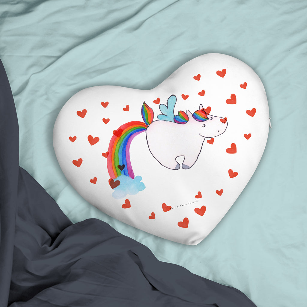Herzkissen Einhorn Pegasus Kissen, Herzkissen, Herzform, Herz, Dekokissen, Einhorn, Einhörner, Einhorn Deko, Pegasus, Unicorn, Regenbogen, Spielen, Realität, Glitzer, Erwachsenwerden