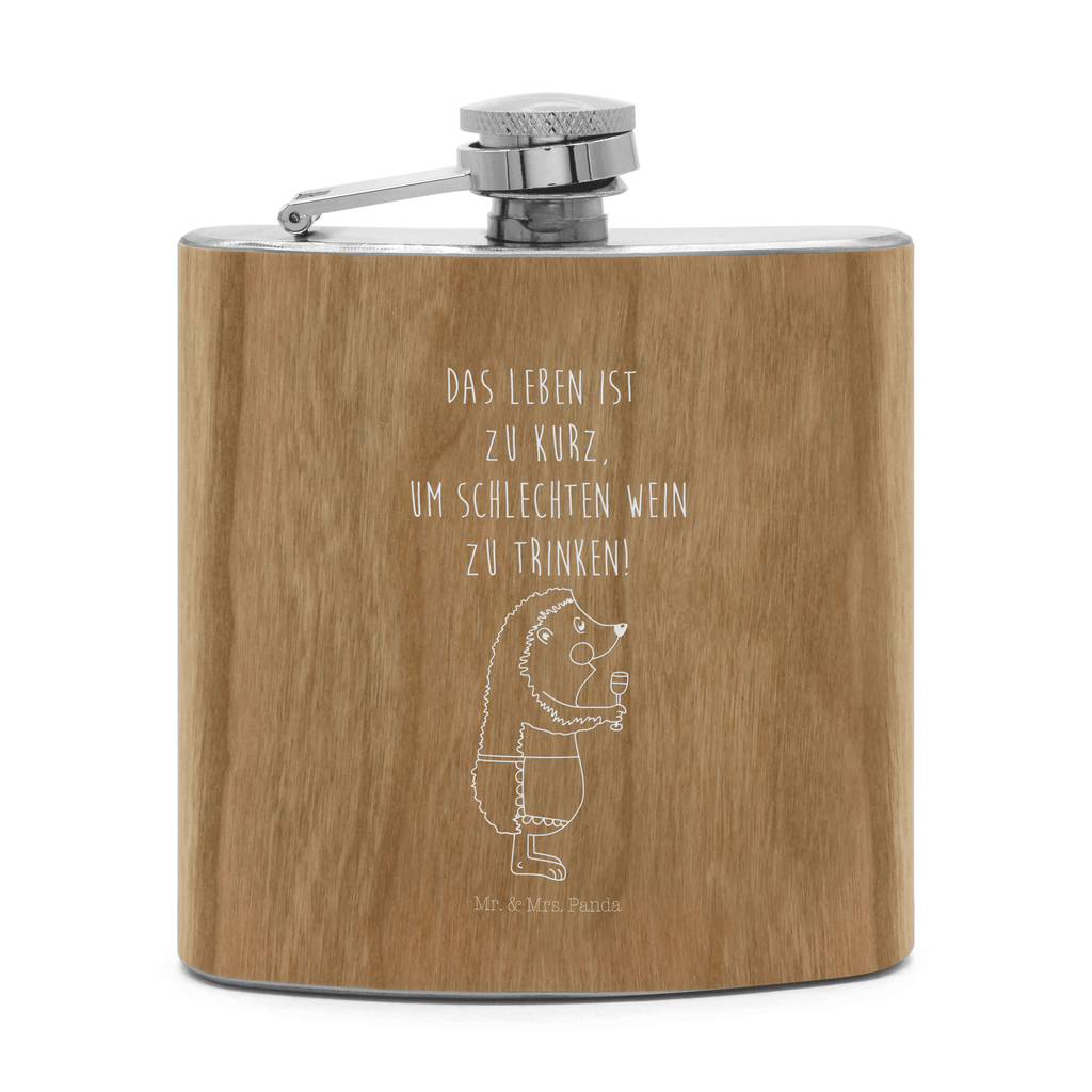 Flachmann Igel mit Wein Flachmann, Edelstahl, hochwertig, Gravur, Taschenflasche, Frauen, Tiermotive, Gute Laune, lustige Sprüche, Tiere, Wein Spruch, Igel, Geschenk Weintrinker, Geschenk Weinliebhaber, Wein Deko, Weinglas, Rotwein, Weißwein, Wein trinken