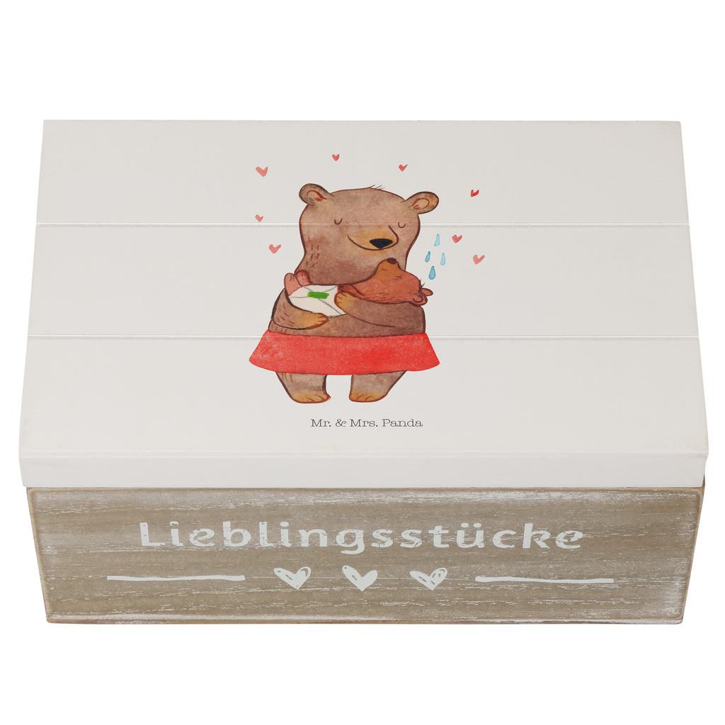 Holzkiste Bären Baby Taufe Taufe, Taufspruch, Taufgeschenk, Geschenk zur Taufe, Bär, Bärenmutter Holzkiste, Kiste, Schatzkiste, Truhe, Schatulle, XXL,  Erinnerungsbox, Erinnerungskiste, Dekokiste, Aufbewahrungsbox  Taufe, Taufgeschenk, Taufe Deko, zur Taufe