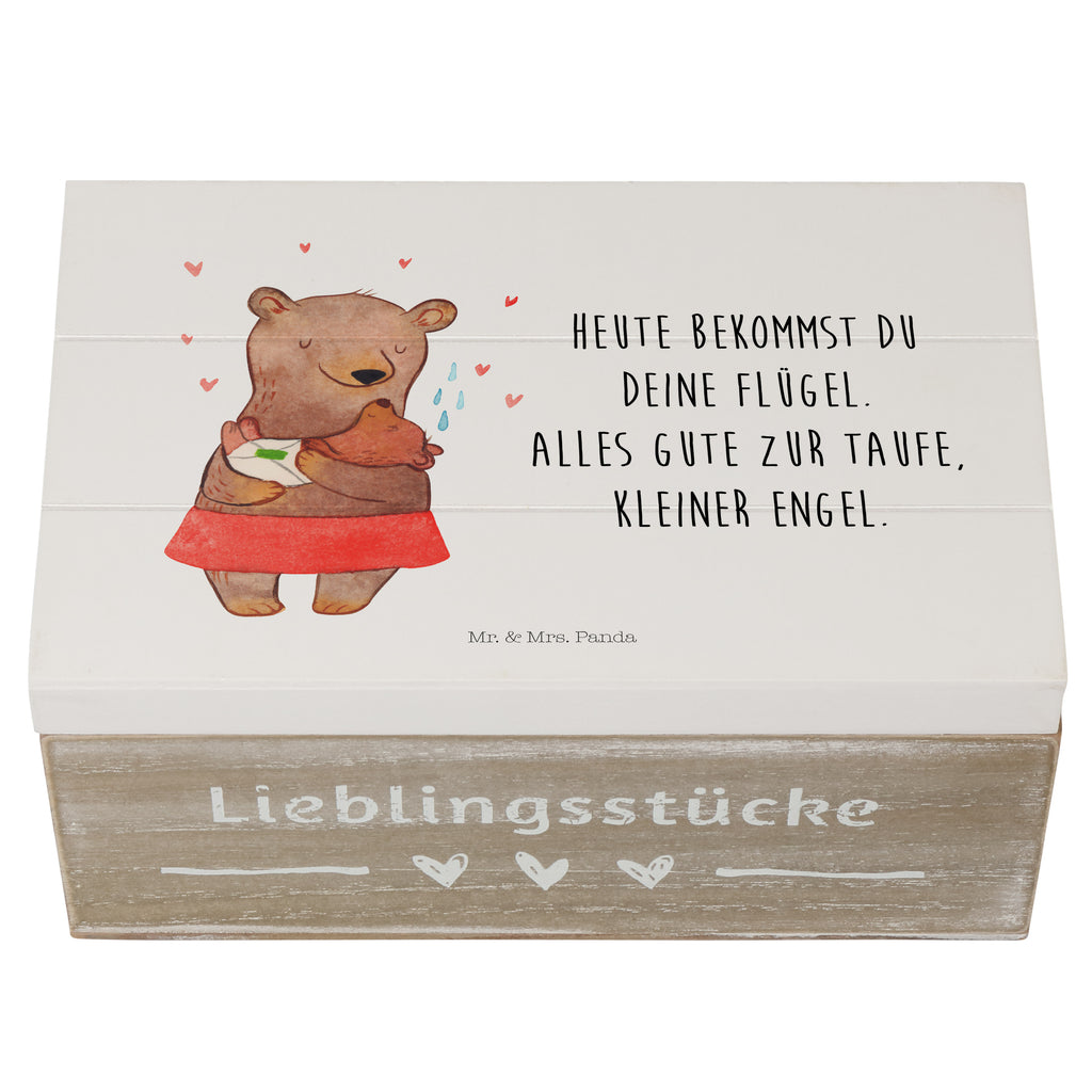 Holzkiste Bären Baby Taufe Taufe, Taufspruch, Taufgeschenk, Geschenk zur Taufe, Bär, Bärenmutter Holzkiste, Kiste, Schatzkiste, Truhe, Schatulle, XXL,  Erinnerungsbox, Erinnerungskiste, Dekokiste, Aufbewahrungsbox  Taufe, Taufgeschenk, Taufe Deko, zur Taufe