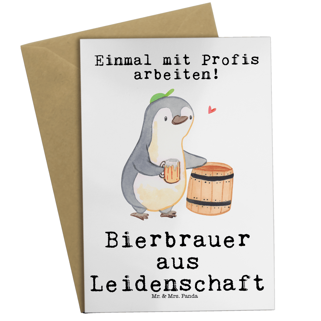 Grußkarte Bierbrauer aus Leidenschaft Bierbrauer, Biertrinker, Bierkenner, Biergeschenk, Hobbybrauen, Heimbrauen, Selbstbrauen, Bierliebe, Bierfass,  Klappkarte, Einladungskarte, Glückwunschkarte, Hochzeitskarte, Geburtstagskarte, Karte  Beruf, Ausbildung, Jubiläum, Abschied, Rente, Kollege, Kollegin, Geschenk, Schenken, Arbeitskollege, Mitarbeiter, Firma, Danke, Dankeschön