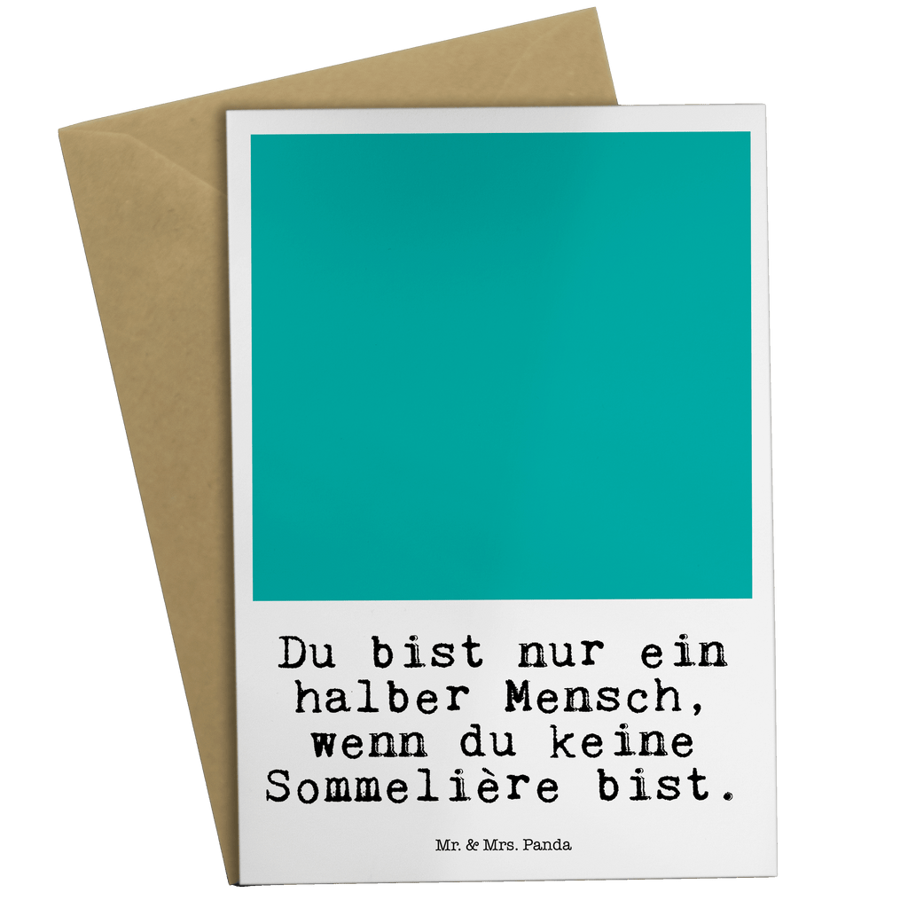 Grußkarte Sommelière mit Herz  Klappkarte, Einladungskarte, Glückwunschkarte, Hochzeitskarte, Geburtstagskarte  Beruf, Ausbildung, Jubiläum, Abschied, Rente, Kollege, Kollegin, Geschenk, Schenken, Arbeitskollege, Mitarbeiter, Firma, Danke, Dankeschön