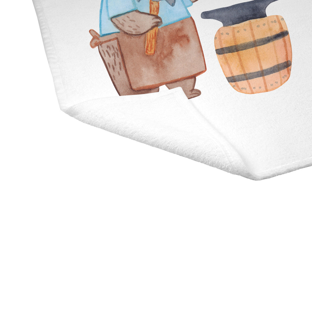 Gäste Handtuch Schmiedin mit Herz  Gästetuch, Reisehandtuch,, Sport Handtuch, Frottier, Kinder Handtuch  Beruf, Ausbildung, Jubiläum, Abschied, Rente, Kollege, Kollegin, Geschenk, Schenken, Arbeitskollege, Mitarbeiter, Firma, Danke, Dankeschön