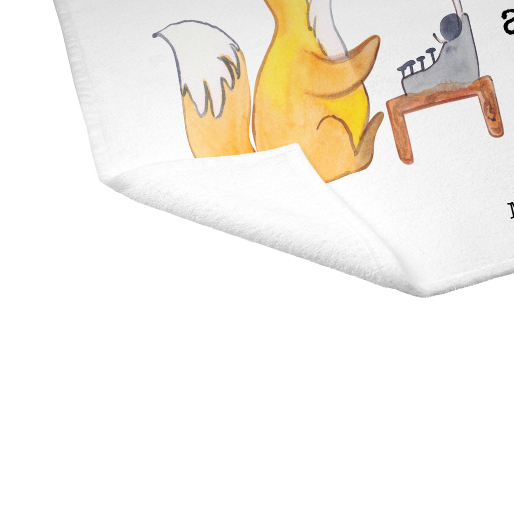 Gäste Handtuch Schriftstellerin aus Leidenschaft Autorin, Buchveröffentlichung, Schriftstellerin, Verlag, Geschichtenschreiber, Hobbyautor,   Gästetuch, Reisehandtuch,, Sport Handtuch, Frottier, Kinder Handtuch  Beruf, Ausbildung, Jubiläum, Abschied, Rente, Kollege, Kollegin, Geschenk, Schenken, Arbeitskollege, Mitarbeiter, Firma, Danke, Dankeschön