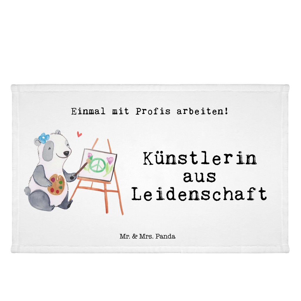 Gäste Handtuch Künstlerin aus Leidenschaft Künstlerin, Malerin, Kunstmalerin, Galerie Eröffnung, Kunstschule,  Gästetuch, Reisehandtuch,, Sport Handtuch, Frottier, Kinder Handtuch  Beruf, Ausbildung, Jubiläum, Abschied, Rente, Kollege, Kollegin, Geschenk, Schenken, Arbeitskollege, Mitarbeiter, Firma, Danke, Dankeschön