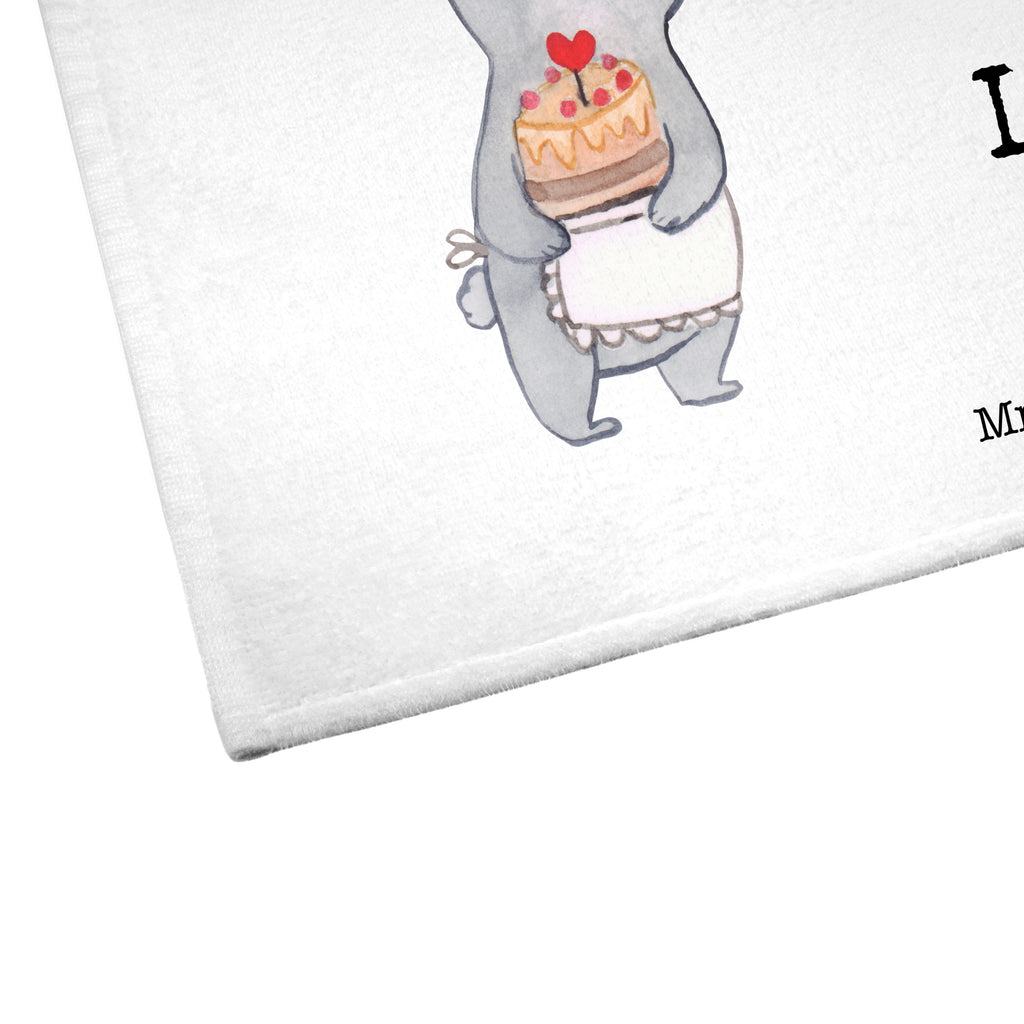 Gäste Handtuch Konditorin aus Leidenschaft Konditorin, Kuchenbäckerin, 
Patissierin, Confiseurin, Bäckerin,  Gästetuch, Reisehandtuch,, Sport Handtuch, Frottier, Kinder Handtuch  Beruf, Ausbildung, Jubiläum, Abschied, Rente, Kollege, Kollegin, Geschenk, Schenken, Arbeitskollege, Mitarbeiter, Firma, Danke, Dankeschön