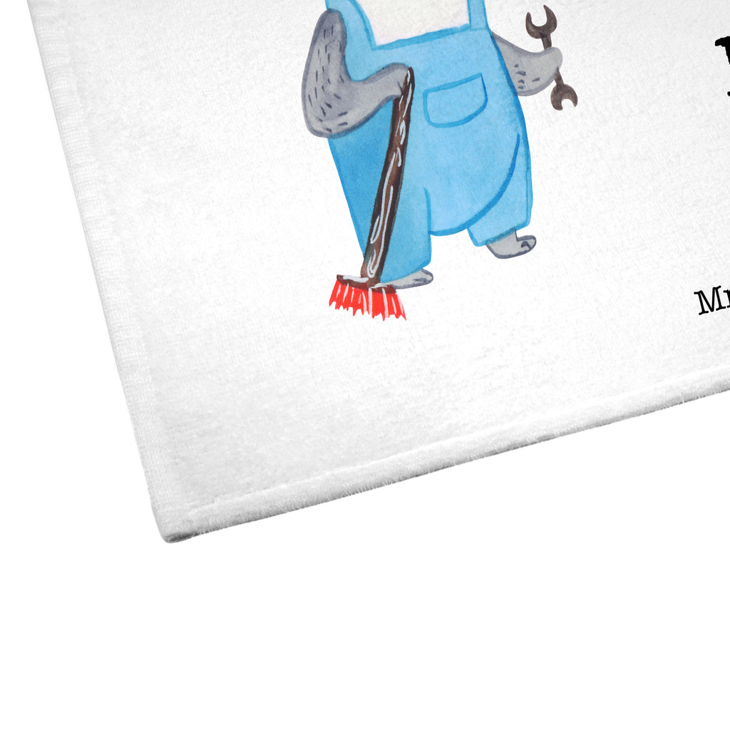 Handtuch Hausmeisterin aus Leidenschaft Hausmeisterin, Concierge,
Hausverwalterin,  Facility Manager  Gästetuch, Reisehandtuch,, Sport Handtuch, Frottier, Kinder Handtuch  Beruf, Ausbildung, Jubiläum, Abschied, Rente, Kollege, Kollegin, Geschenk, Schenken, Arbeitskollege, Mitarbeiter, Firma, Danke, Dankeschön