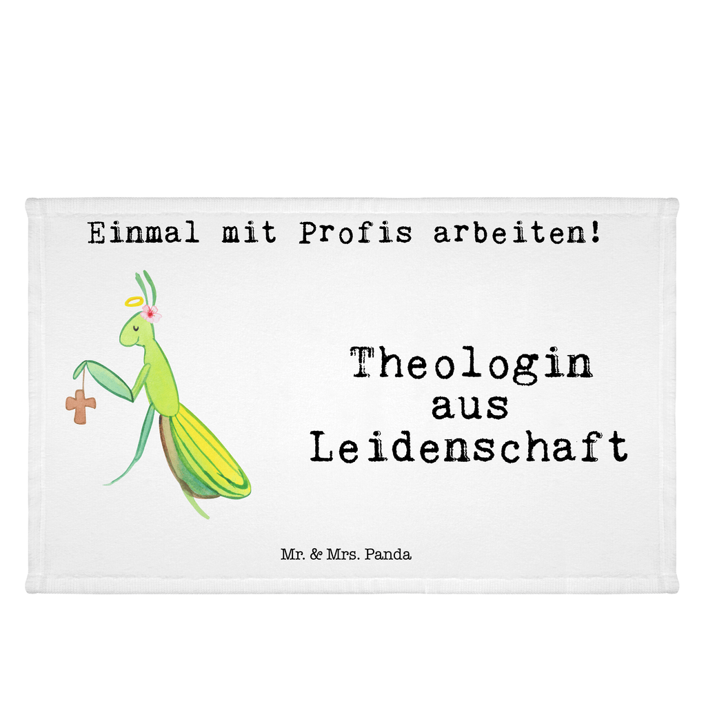 Gäste Handtuch Theologin aus Leidenschaft  Gästetuch, Reisehandtuch,, Sport Handtuch, Frottier, Kinder Handtuch  Beruf, Ausbildung, Jubiläum, Abschied, Rente, Kollege, Kollegin, Geschenk, Schenken, Arbeitskollege, Mitarbeiter, Firma, Danke, Dankeschön