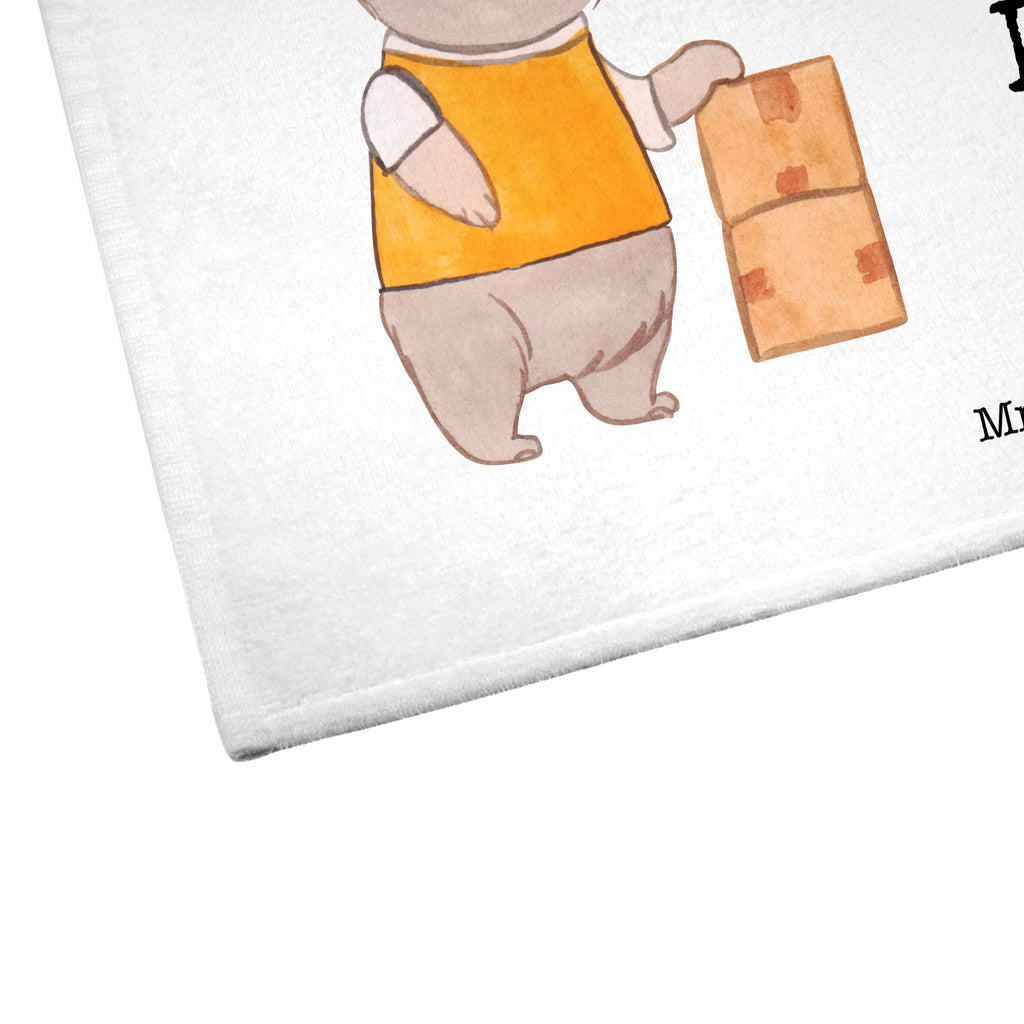 Gäste Handtuch Fachlagerist aus Leidenschaft Lagerarbeiter, Fachlagerist, Lagerist, Lagerverwalter, Ausbildung,  Gästetuch, Reisehandtuch,, Sport Handtuch, Frottier, Kinder Handtuch  Beruf, Ausbildung, Jubiläum, Abschied, Rente, Kollege, Kollegin, Geschenk, Schenken, Arbeitskollege, Mitarbeiter, Firma, Danke, Dankeschön