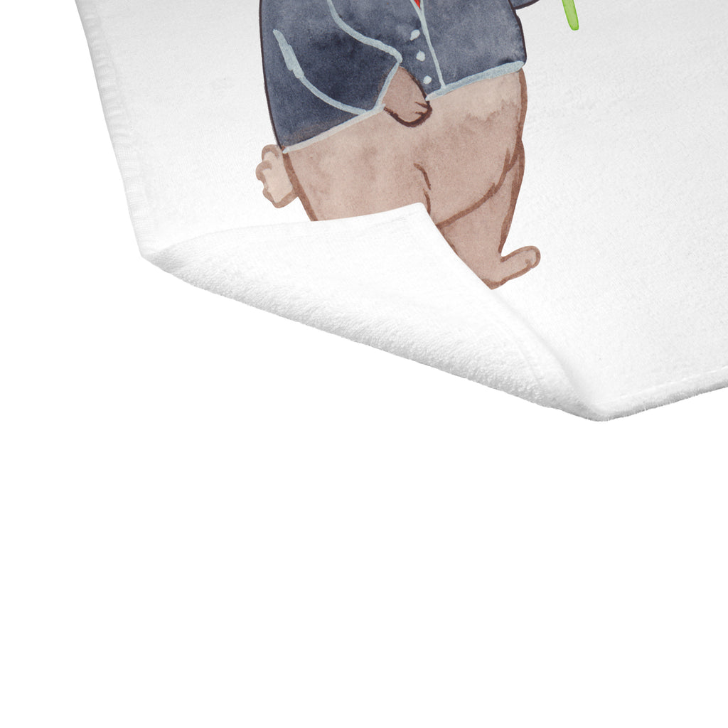 Gäste Handtuch Schaffner mit Herz  Gästetuch, Reisehandtuch,, Sport Handtuch, Frottier, Kinder Handtuch  Beruf, Ausbildung, Jubiläum, Abschied, Rente, Kollege, Kollegin, Geschenk, Schenken, Arbeitskollege, Mitarbeiter, Firma, Danke, Dankeschön