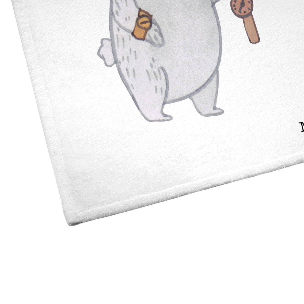 Gäste Handtuch Uhrmacher mit Herz  Gästetuch, Reisehandtuch,, Sport Handtuch, Frottier, Kinder Handtuch  Beruf, Ausbildung, Jubiläum, Abschied, Rente, Kollege, Kollegin, Geschenk, Schenken, Arbeitskollege, Mitarbeiter, Firma, Danke, Dankeschön