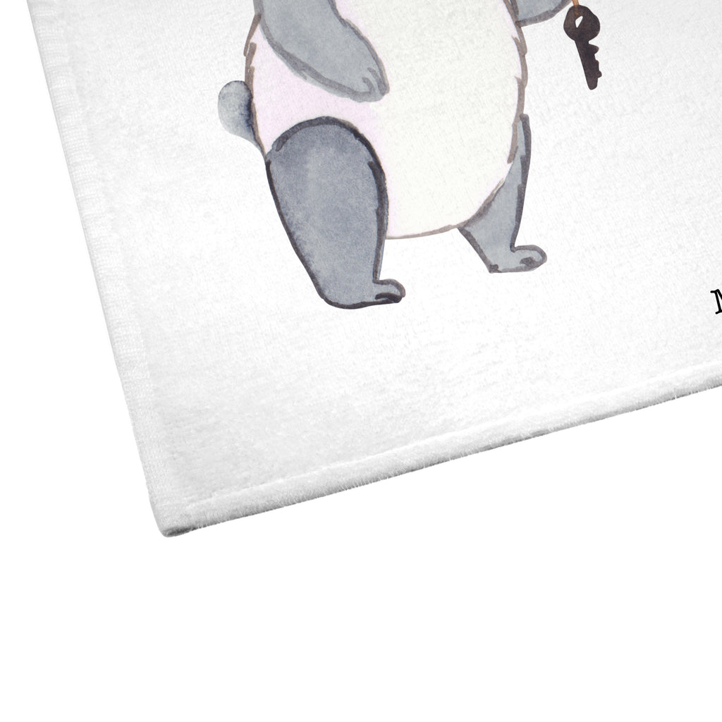 Gäste Handtuch Vermieterin mit Herz Gästetuch, Reisehandtuch, Sport Handtuch, Frottier, Kinder Handtuch, Beruf, Ausbildung, Jubiläum, Abschied, Rente, Kollege, Kollegin, Geschenk, Schenken, Arbeitskollege, Mitarbeiter, Firma, Danke, Dankeschön