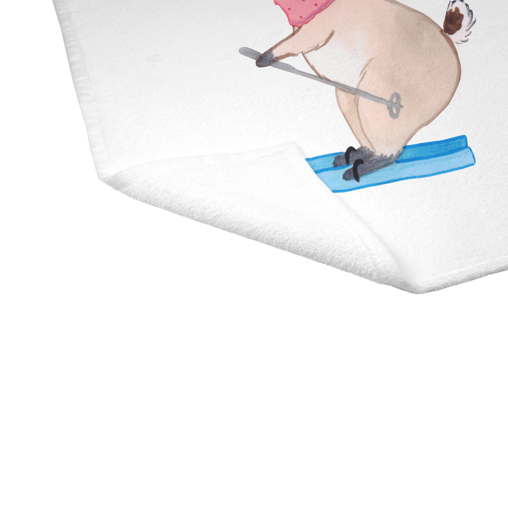 Gäste Handtuch Skilehrer mit Herz  Gästetuch, Reisehandtuch,, Sport Handtuch, Frottier, Kinder Handtuch  Beruf, Ausbildung, Jubiläum, Abschied, Rente, Kollege, Kollegin, Geschenk, Schenken, Arbeitskollege, Mitarbeiter, Firma, Danke, Dankeschön