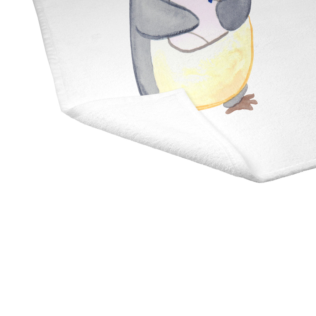 Gäste Handtuch Krippenerzieherin mit Herz Krippenerzieherin,  Kindertagesstätte, KITA, Eröffnung, Erzieherin, Pädagogin,  Gästetuch, Reisehandtuch,, Sport Handtuch, Frottier, Kinder Handtuch  Beruf, Ausbildung, Jubiläum, Abschied, Rente, Kollege, Kollegin, Geschenk, Schenken, Arbeitskollege, Mitarbeiter, Firma, Danke, Dankeschön