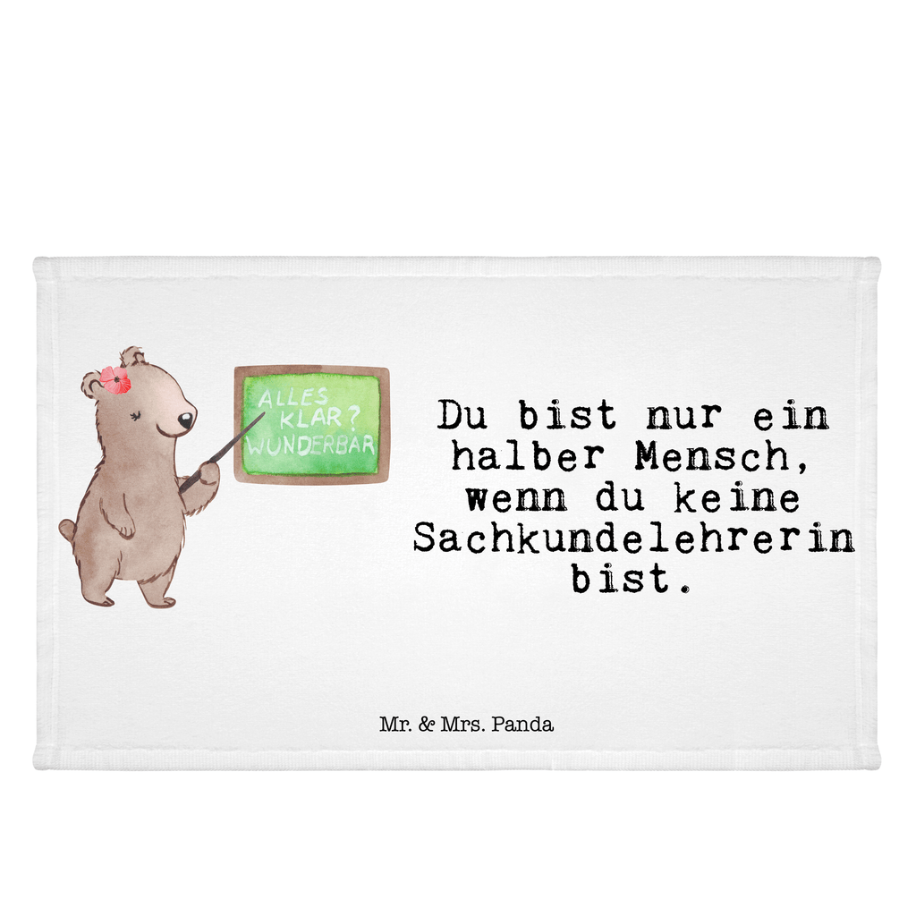 Gäste Handtuch Sachkundelehrerin mit Herz Sachkundelehrerin, Sachkundeunterricht, Schule, Grundschule,  Gästetuch, Reisehandtuch,, Sport Handtuch, Frottier, Kinder Handtuch  Beruf, Ausbildung, Jubiläum, Abschied, Rente, Kollege, Kollegin, Geschenk, Schenken, Arbeitskollege, Mitarbeiter, Firma, Danke, Dankeschön