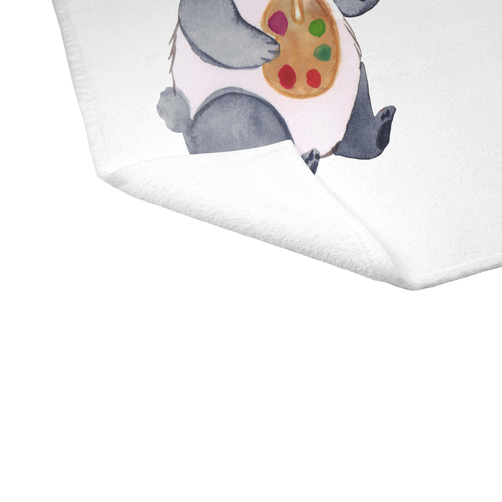 Gäste Handtuch Restaurator mit Herz  Gästetuch, Reisehandtuch,, Sport Handtuch, Frottier, Kinder Handtuch  Beruf, Ausbildung, Jubiläum, Abschied, Rente, Kollege, Kollegin, Geschenk, Schenken, Arbeitskollege, Mitarbeiter, Firma, Danke, Dankeschön