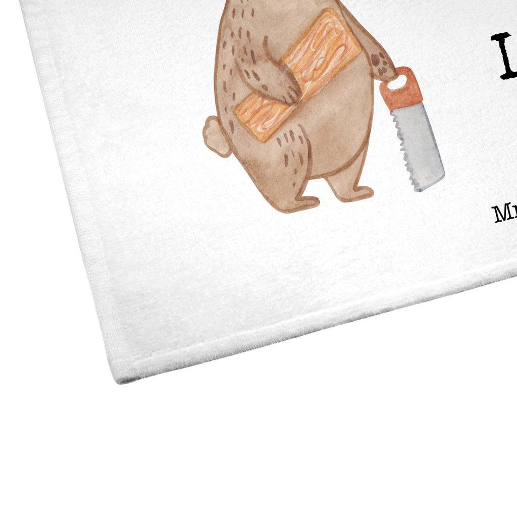 Gäste Handtuch Tischlerin aus Leidenschaft Gästetuch, Reisehandtuch, Sport Handtuch, Frottier, Kinder Handtuch, Beruf, Ausbildung, Jubiläum, Abschied, Rente, Kollege, Kollegin, Geschenk, Schenken, Arbeitskollege, Mitarbeiter, Firma, Danke, Dankeschön