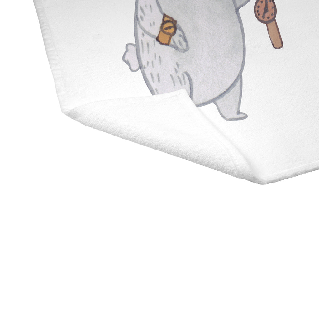 Handtuch Uhrmacherin mit Herz  Gästetuch, Reisehandtuch,, Sport Handtuch, Frottier, Kinder Handtuch  Beruf, Ausbildung, Jubiläum, Abschied, Rente, Kollege, Kollegin, Geschenk, Schenken, Arbeitskollege, Mitarbeiter, Firma, Danke, Dankeschön