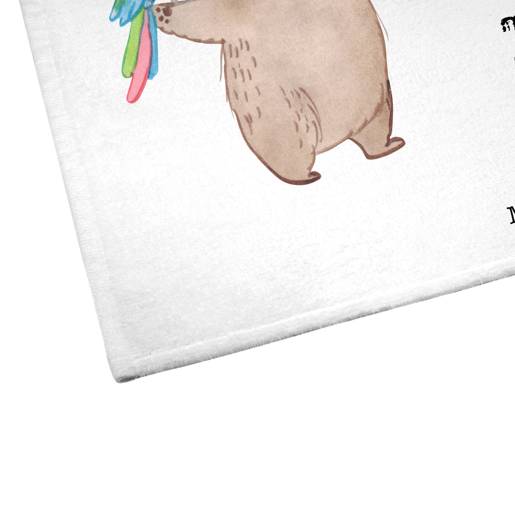 Gäste Handtuch Tierpflegerin mit Herz Gästetuch, Reisehandtuch, Sport Handtuch, Frottier, Kinder Handtuch, Beruf, Ausbildung, Jubiläum, Abschied, Rente, Kollege, Kollegin, Geschenk, Schenken, Arbeitskollege, Mitarbeiter, Firma, Danke, Dankeschön