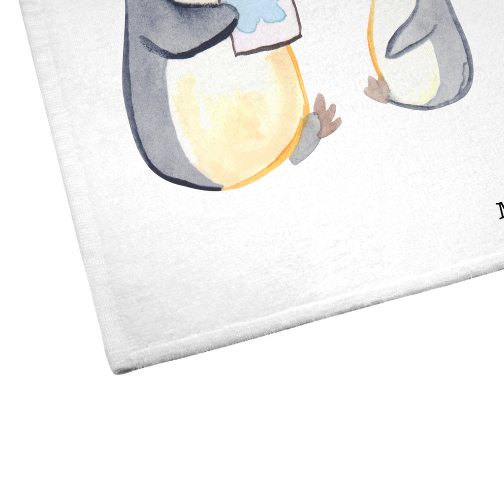 Gäste Handtuch Logopäde mit Herz Gästetuch, Reisehandtuch, Sport Handtuch, Frottier, Kinder Handtuch, Beruf, Ausbildung, Jubiläum, Abschied, Rente, Kollege, Kollegin, Geschenk, Schenken, Arbeitskollege, Mitarbeiter, Firma, Danke, Dankeschön, Logopäde, Logopädie, Studium