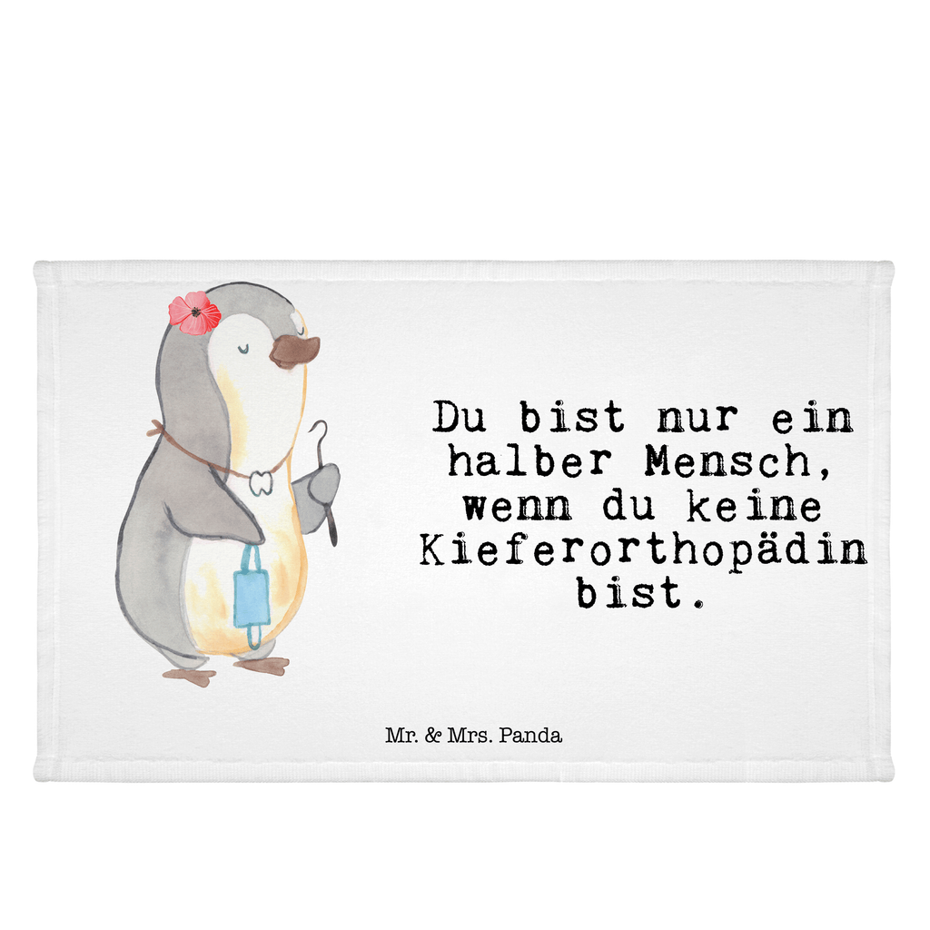 Gäste Handtuch Kieferorthopädin mit Herz  Gästetuch, Reisehandtuch,, Sport Handtuch, Frottier, Kinder Handtuch  Beruf, Ausbildung, Jubiläum, Abschied, Rente, Kollege, Kollegin, Geschenk, Schenken, Arbeitskollege, Mitarbeiter, Firma, Danke, Dankeschön
