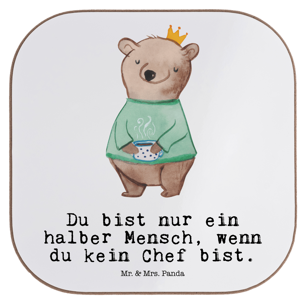 Quadratische Untersetzer Chef mit Herz Bierdeckel, Glasuntersetzer, Untersetzer Gläser, Getränkeuntersetzer, Beruf, Ausbildung, Jubiläum, Abschied, Rente, Kollege, Kollegin, Geschenk, Schenken, Arbeitskollege, Mitarbeiter, Firma, Danke, Dankeschön, CEO, Chef, Führungskraft, Geschäftsinhaber, Firmeninhaber, Unternehmensinhaber, Direktor, Leiter