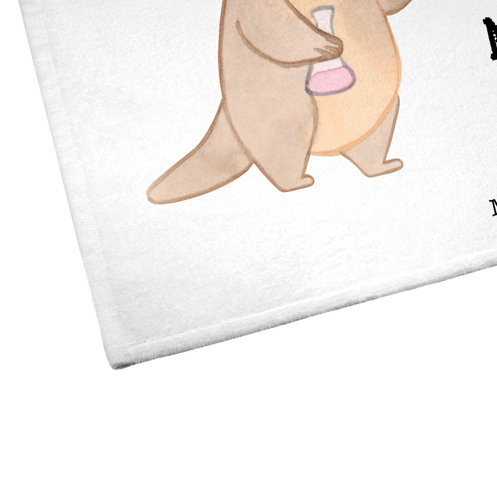 Gäste Handtuch Meeresbiologe mit Herz Meeresbiologe, Meereskundler, Naturwissenschaftler, Meeresforscher, maritime Forschung, Studium,  Gästetuch, Reisehandtuch,, Sport Handtuch, Frottier, Kinder Handtuch  Beruf, Ausbildung, Jubiläum, Abschied, Rente, Kollege, Kollegin, Geschenk, Schenken, Arbeitskollege, Mitarbeiter, Firma, Danke, Dankeschön