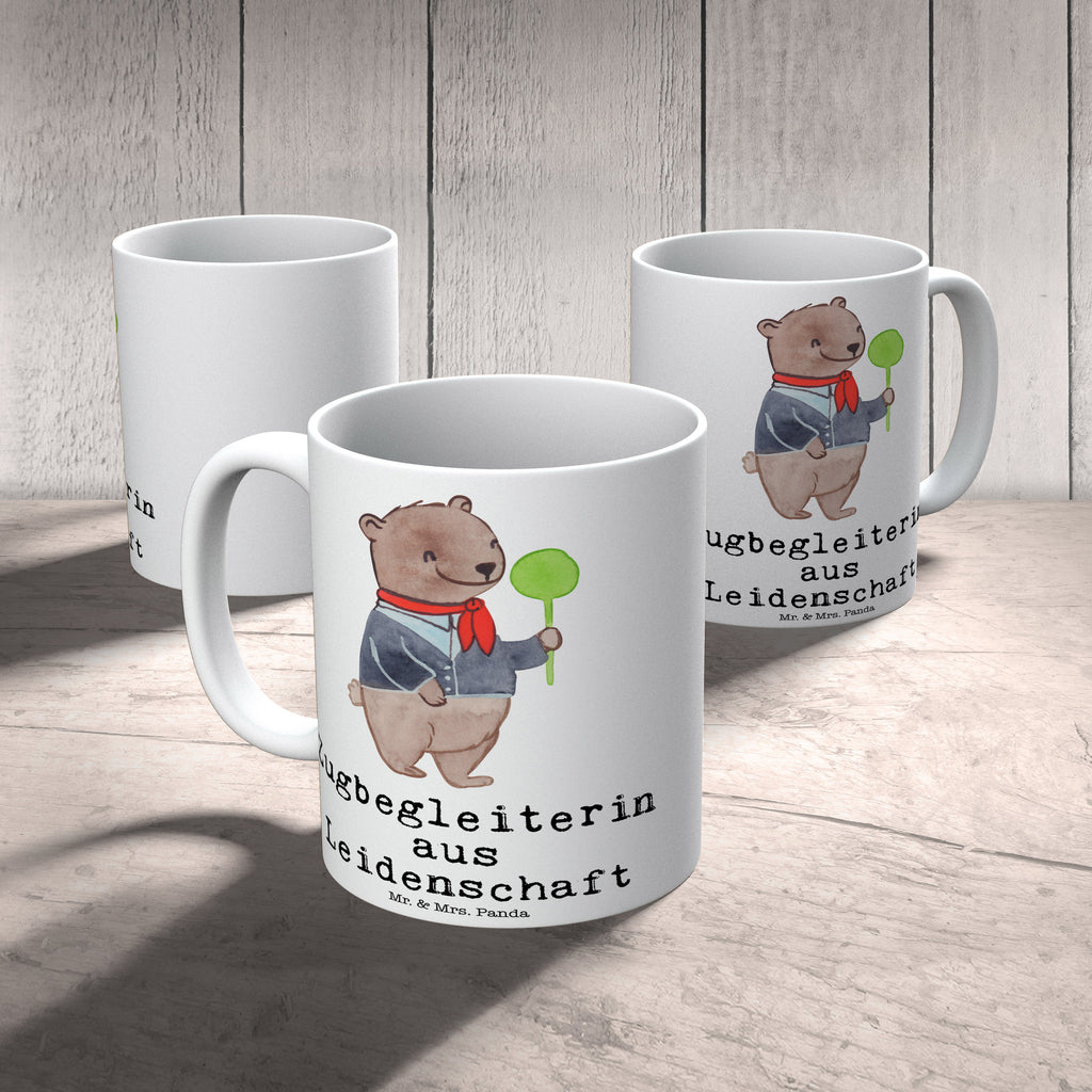 Tasse Zugbegleiterin aus Leidenschaft  Becher, Kaffeetasse, Kaffeebecher, Tee, Frühstück, Büro  Beruf, Ausbildung, Jubiläum, Abschied, Rente, Kollege, Kollegin, Geschenk, Schenken, Arbeitskollege, Mitarbeiter, Firma, Danke, Dankeschön