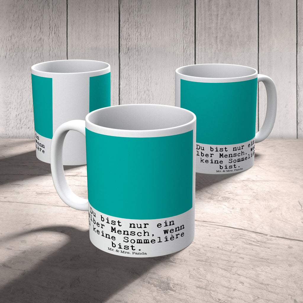 Tasse Sommelière mit Herz  Becher, Kaffeetasse, Kaffeebecher, Tee, Frühstück, Büro  Beruf, Ausbildung, Jubiläum, Abschied, Rente, Kollege, Kollegin, Geschenk, Schenken, Arbeitskollege, Mitarbeiter, Firma, Danke, Dankeschön