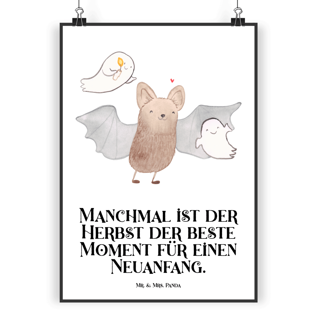 Poster Fledermaus Gespenster Halloween, Halloween Deko, Trick or Treat, Süßes sonst gibt's saures, Fledermaus, Gespenster Poster, Wandposter, Bild, Wanddeko, Küchenposter, Kinderposter, Wanddeko Bild, Raumdekoration, Wanddekoration, Handgemaltes Poster, Mr. & Mrs. Panda Poster, Designposter, Kunstdruck, Posterdruck  Halloween, Deko, Martinssingen, Dekoration, Geschenke, Schenken