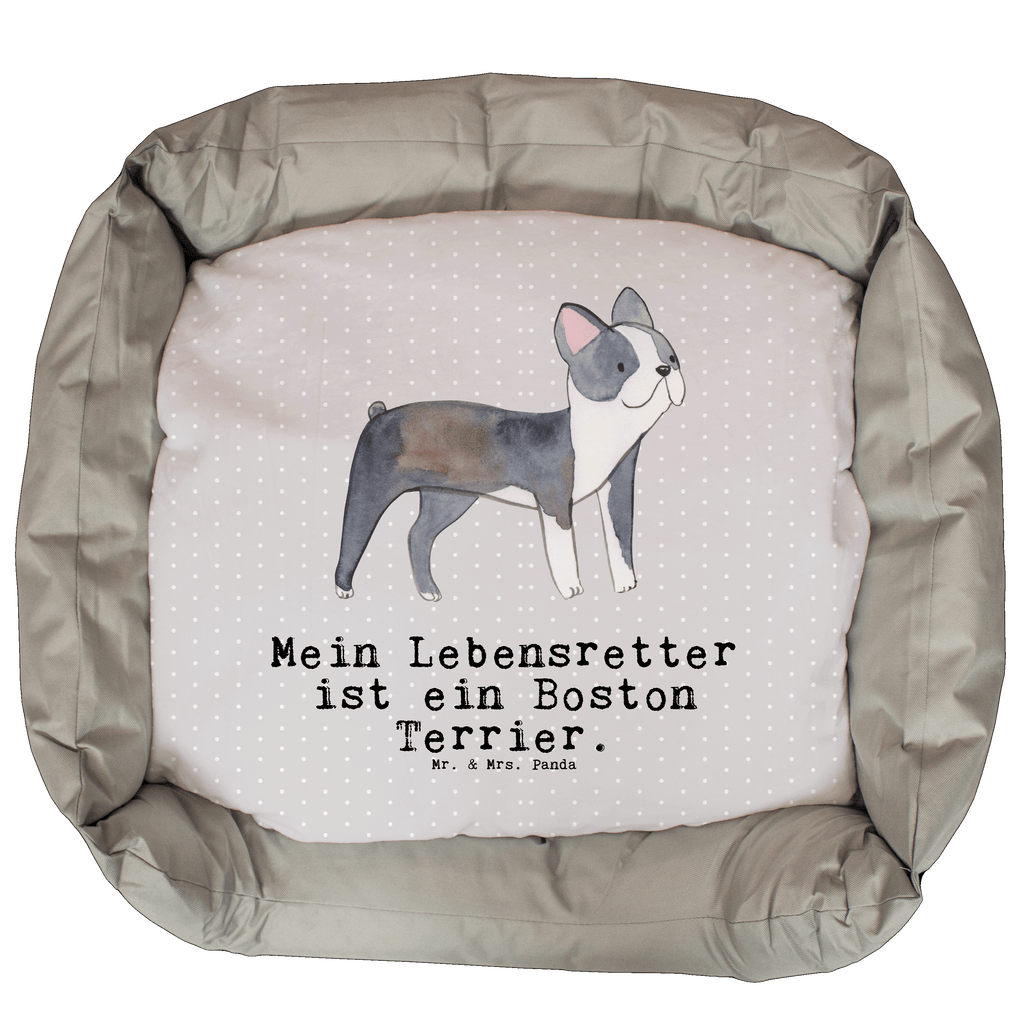Hundebett Boston Terrier Lebensretter Hundebett, Hundeliege, Liegeplatz, Hund, Hundekörbchen, Körbchen, Tierbett, Hundebett Luxus, Hundekissen, Hundesofa, Hundeschlafplatz, Hundebettchen, Hundemöbel, Hundedecke, Hunderasse, Rassehund, Hundebesitzer, Geschenk, Tierfreund, Schenken, Welpe, Boston Terrier