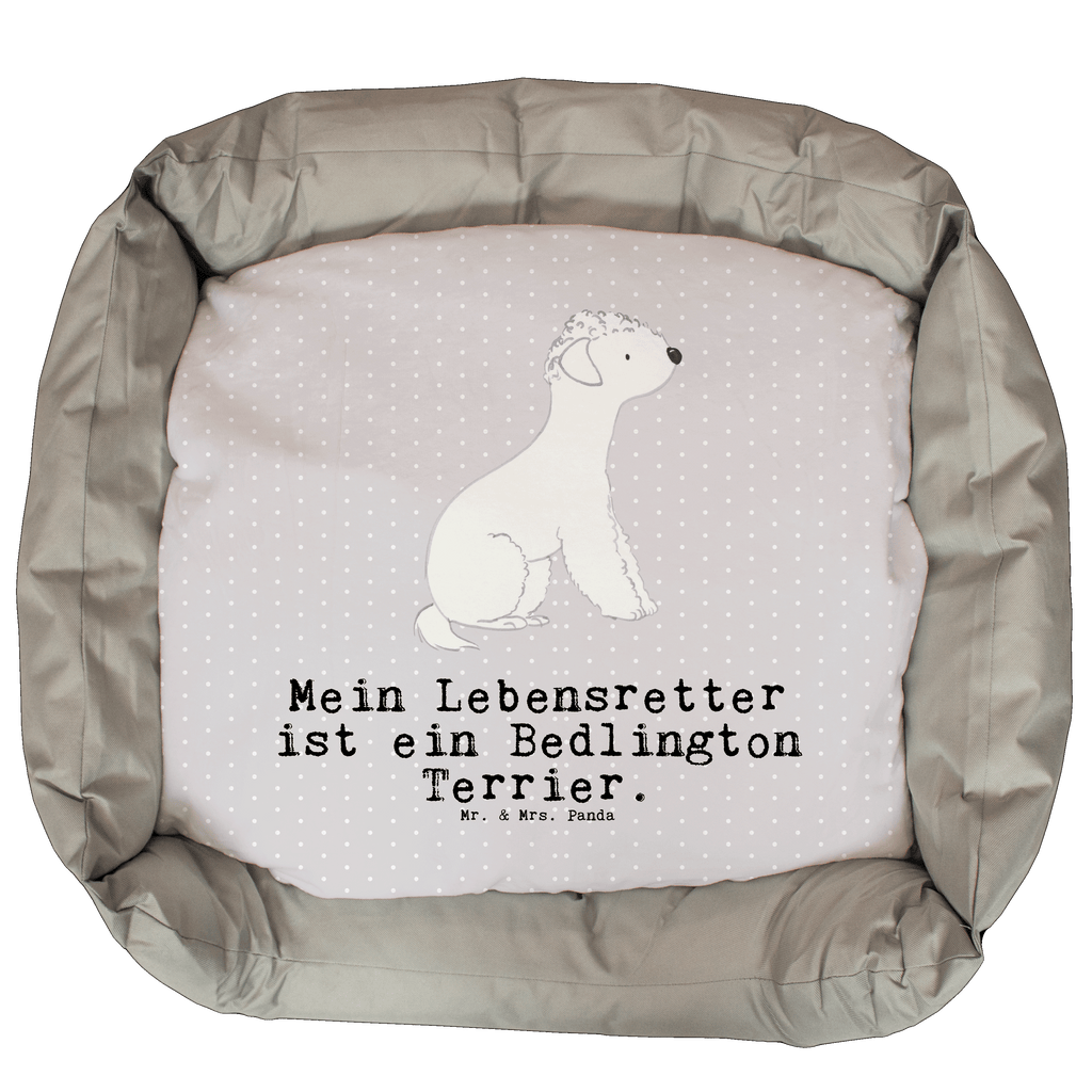 Hundebett Bedlington Terrier Lebensretter Hundebett, Hundeliege, Liegeplatz, Hund, Hundekörbchen, Körbchen, Tierbett, Hundebett Luxus, Hundekissen, Hundesofa, Hundeschlafplatz, Hundebettchen, Hundemöbel, Hundedecke, Hunderasse, Rassehund, Hundebesitzer, Geschenk, Tierfreund, Schenken, Welpe, Bedlington Terrier, Terrier