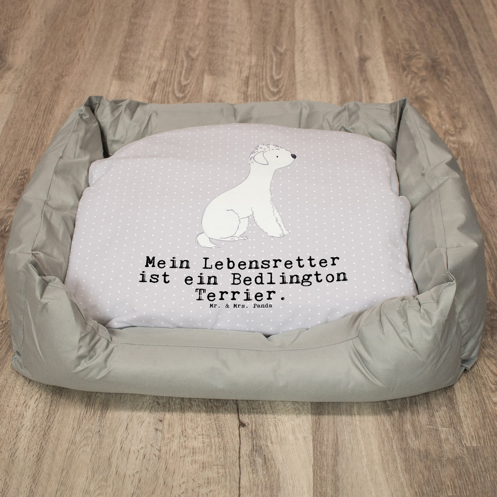 Hundebett Bedlington Terrier Lebensretter Hundebett, Hundeliege, Liegeplatz, Hund, Hundekörbchen, Körbchen, Tierbett, Hundebett Luxus, Hundekissen, Hundesofa, Hundeschlafplatz, Hundebettchen, Hundemöbel, Hundedecke, Hunderasse, Rassehund, Hundebesitzer, Geschenk, Tierfreund, Schenken, Welpe, Bedlington Terrier, Terrier