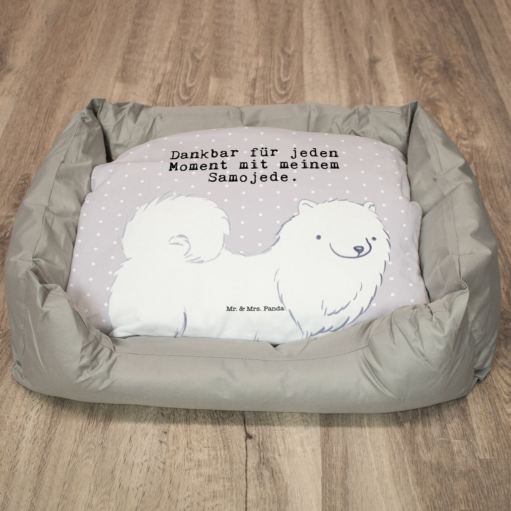 Hundebett Samojede Moment Hundebett, Hundeliege, Liegeplatz, Hund, Hundekörbchen, Körbchen, Tierbett, Hundebett Luxus, Hundekissen, Hundesofa, Hundeschlafplatz, Hundebettchen, Hundemöbel, Hundedecke, Hunderasse, Rassehund, Hundebesitzer, Geschenk, Tierfreund, Schenken, Welpe, Samojede, Samojedenhund, Samojedenspitz