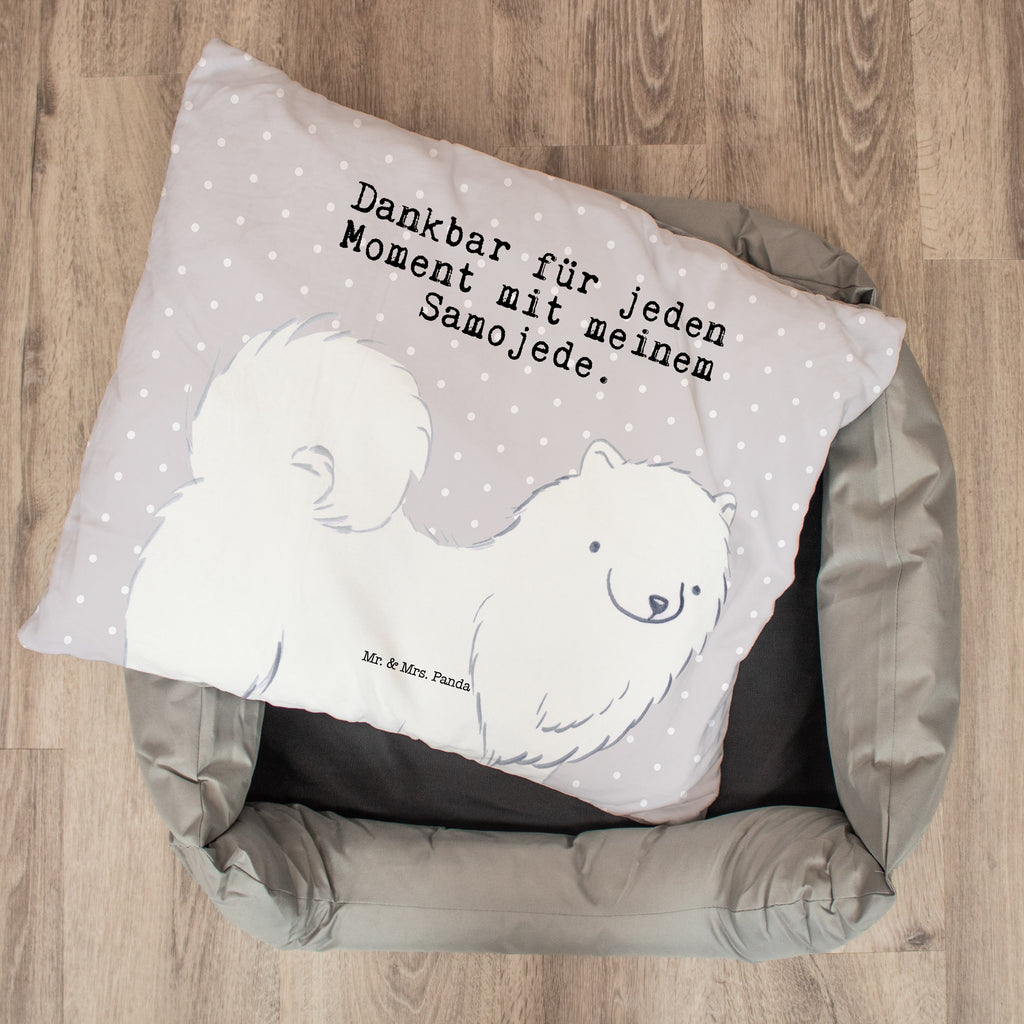 Hundebett Samojede Moment Hundebett, Hundeliege, Liegeplatz, Hund, Hundekörbchen, Körbchen, Tierbett, Hundebett Luxus, Hundekissen, Hundesofa, Hundeschlafplatz, Hundebettchen, Hundemöbel, Hundedecke, Hunderasse, Rassehund, Hundebesitzer, Geschenk, Tierfreund, Schenken, Welpe, Samojede, Samojedenhund, Samojedenspitz