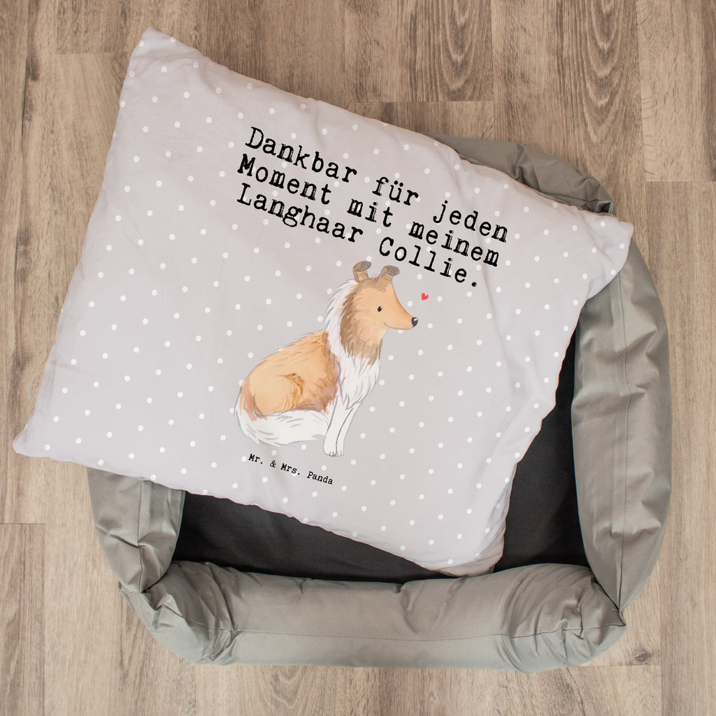 Hundebett Langhaar Collie Moment Hundebett, Hundeliege, Liegeplatz, Hund, Hundekörbchen, Körbchen, Tierbett, Hundebett Luxus, Hundekissen, Hundesofa, Hundeschlafplatz, Hundebettchen, Hundemöbel, Hundedecke, Hunderasse, Rassehund, Hundebesitzer, Geschenk, Tierfreund, Schenken, Welpe, Langhaar Collie, britischer Hütehund
