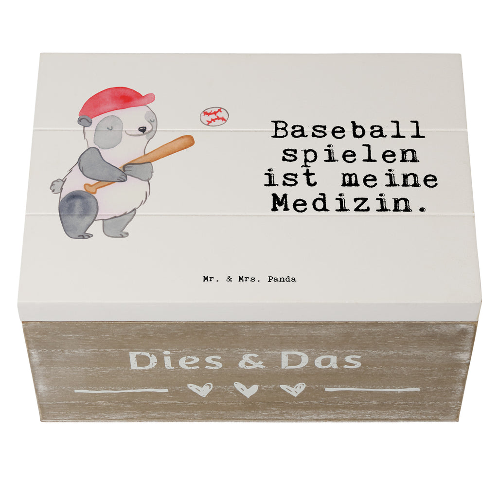 Holzkiste Panda Baseball spielen Medizin Baseball spielen, Baseball Spielen, Baseball Match, Ballsport, Baseballplatz, Baseballverein Holzkiste, Kiste, Schatzkiste, Truhe, Schatulle, XXL,  Erinnerungsbox, Erinnerungskiste, Dekokiste, Aufbewahrungsbox  Geschenk, Sport, Sportart, Hobby, Schenken, Danke, Dankeschön, Auszeichnung, Gewinn, Sportler