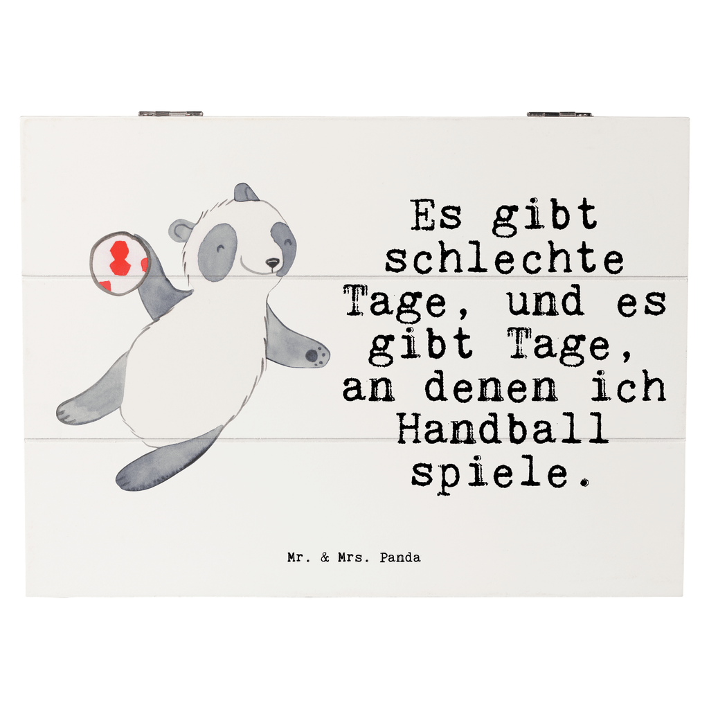 Holzkiste Panda Handball spielen Tage Handball spielen, Handball Turnier, Handball Club, Handball Verein Holzkiste, Kiste, Schatzkiste, Truhe, Schatulle, XXL,  Erinnerungsbox, Erinnerungskiste, Dekokiste, Aufbewahrungsbox  Geschenk, Sport, Sportart, Hobby, Schenken, Danke, Dankeschön, Auszeichnung, Gewinn, Sportler