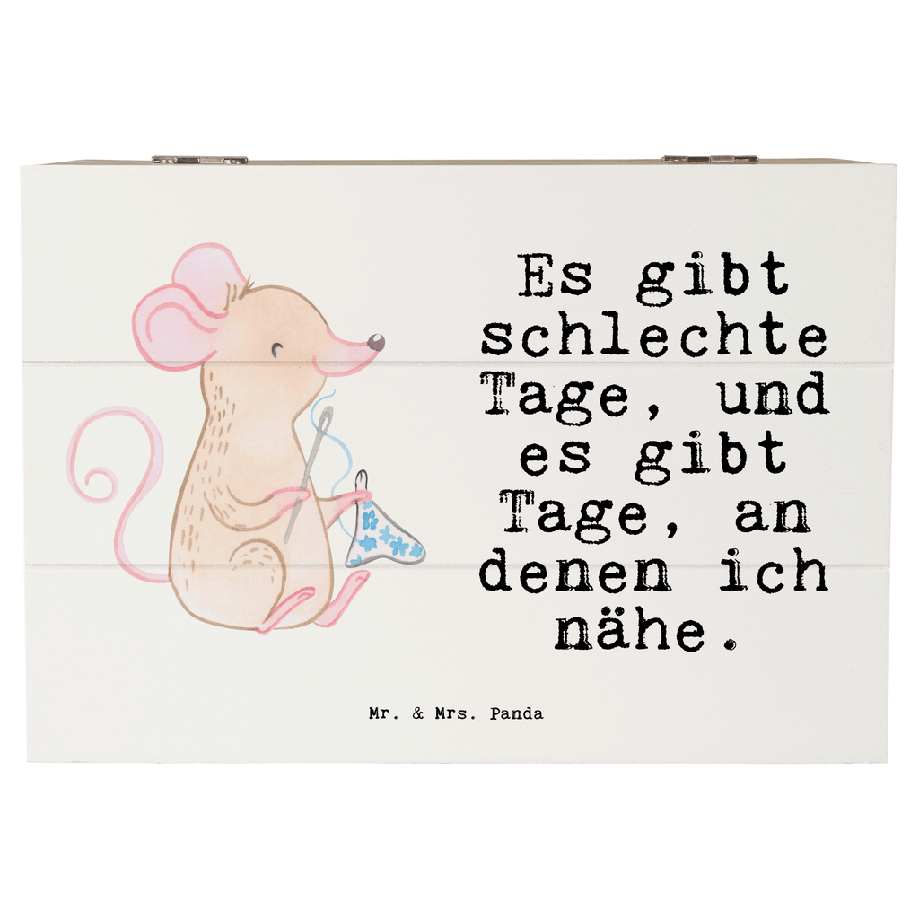 Holzkiste Maus Nähen Tage Nähen, kreatives Hobby, Nähkurs, Nähmaschine, DIY Holzkiste, Kiste, Schatzkiste, Truhe, Schatulle, XXL,  Erinnerungsbox, Erinnerungskiste, Dekokiste, Aufbewahrungsbox  Geschenk, Sport, Sportart, Hobby, Schenken, Danke, Dankeschön, Auszeichnung, Gewinn, Sportler