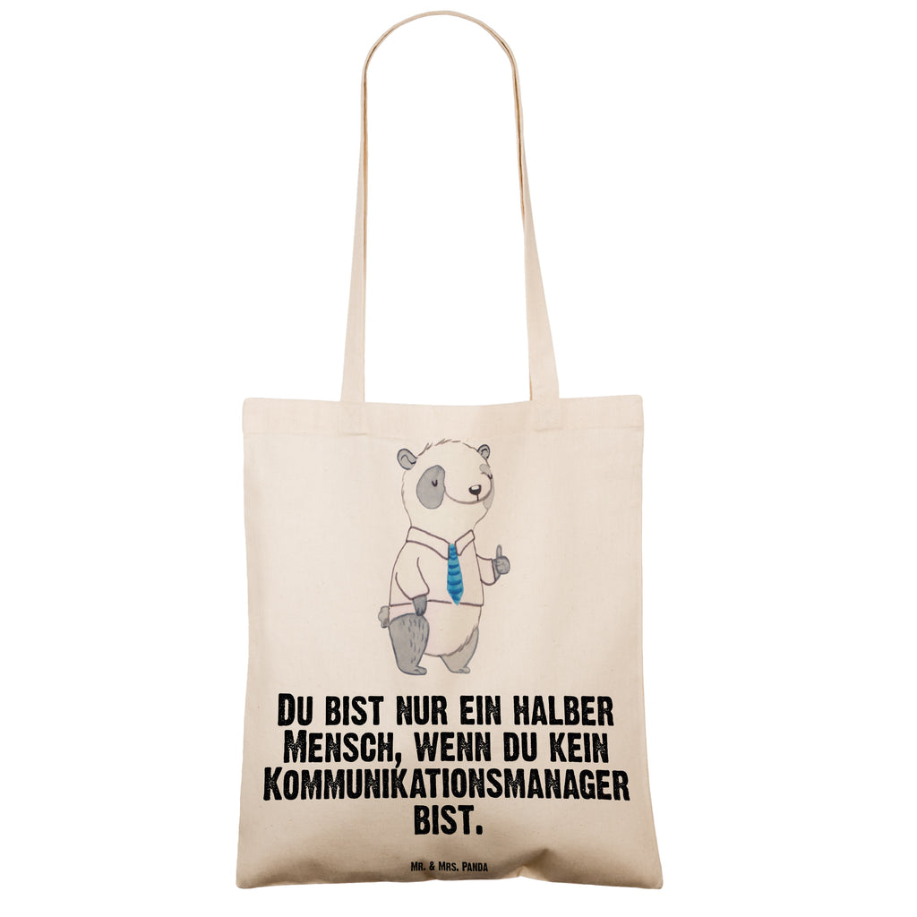Tragetasche Kommunikationsmanager mit Herz Kommunikationsmanager, Studium, interkulturelle kommunikation, communications manager,  Beuteltasche, Beutel, Einkaufstasche, Jutebeutel, Stoffbeutel   Beruf, Ausbildung, Jubiläum, Abschied, Rente, Kollege, Kollegin, Geschenk, Schenken, Arbeitskollege, Mitarbeiter, Firma, Danke, Dankeschön