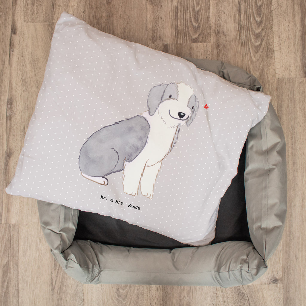 Hundebett Bearded Collie Lebensretter Hundebett, Hundeliege, Liegeplatz, Hund, Hundekörbchen, Körbchen, Tierbett, Hundebett Luxus, Hundekissen, Hundesofa, Hundeschlafplatz, Hundebettchen, Hundemöbel, Hundedecke, Hunderasse, Rassehund, Hundebesitzer, Geschenk, Tierfreund, Schenken, Welpe, Bearded Collie, britischer Hütehund